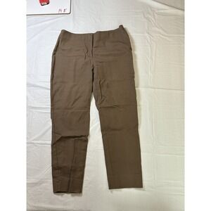 Womens Chico's capri pants, size‎ 2, mid-rise, casual skinny capri, brown